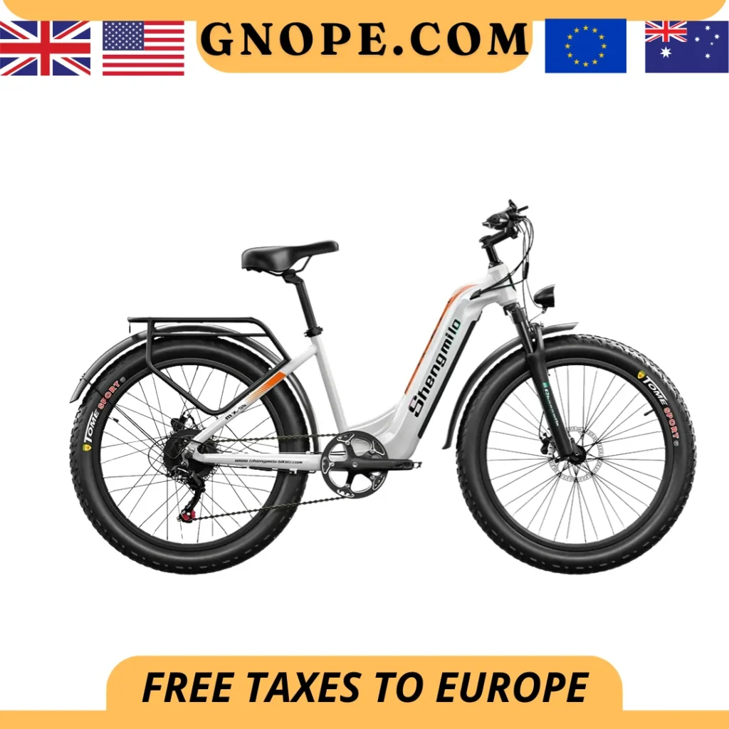 Shengmilo MX06 city Electric Bike 1000W Urban Bicycle Fat bike electric 26" E-bike 48V17.5AH Battery Adult E-mountainou bike